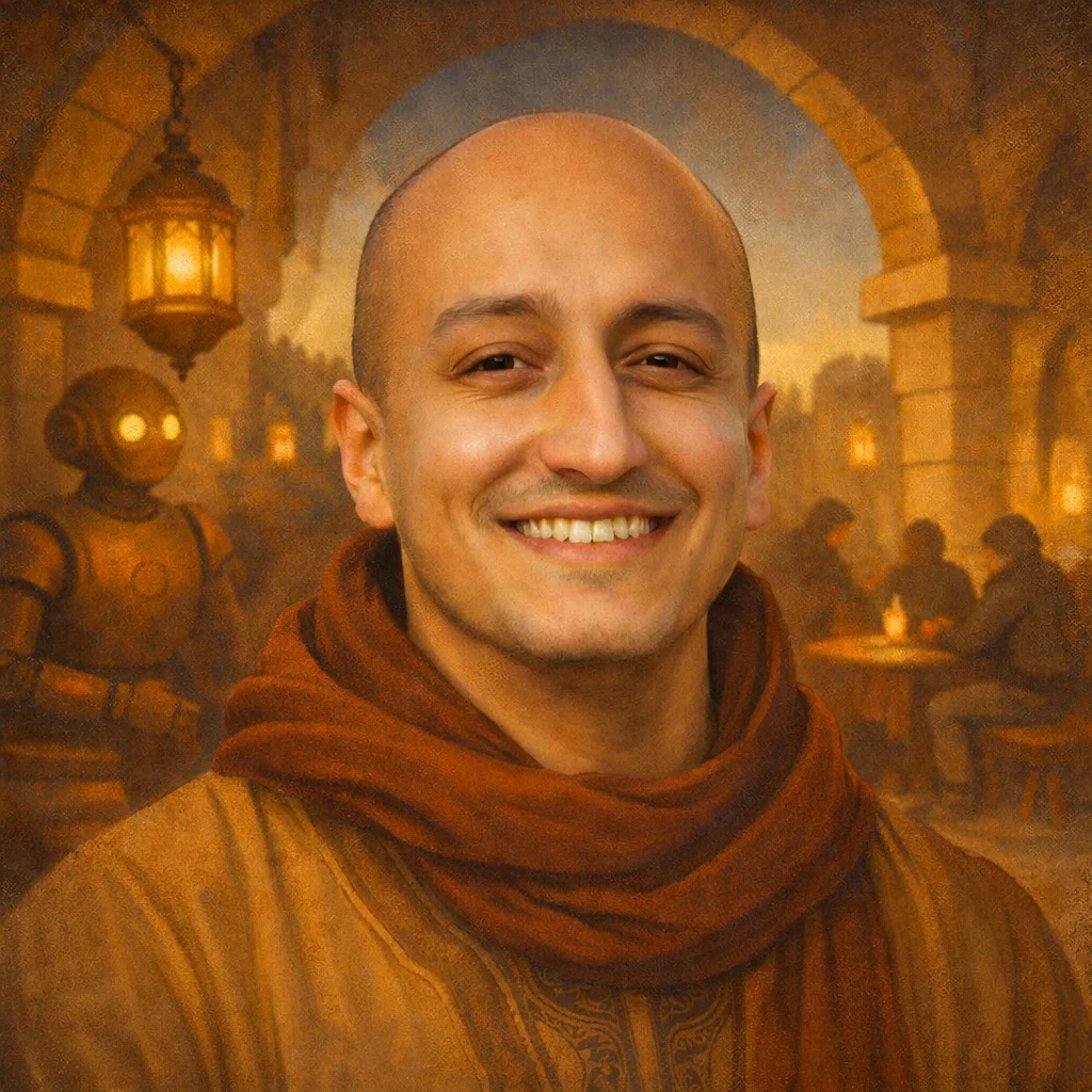 Portrait of Ahmad Alhour